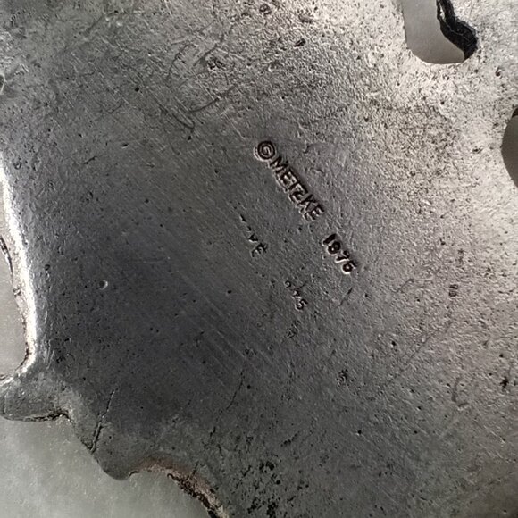 Vintage Metzke Decanter Tags 1975 Pewter Vodka Bourbon Scotch 3 pc Lot - Picture 7 of 9